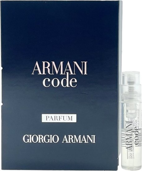 דוגמית בושם לגבר 1.2 מ''ל Giorgio Armani Armani Code פרפיום