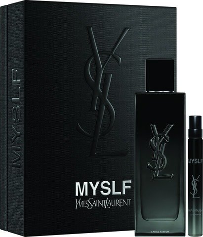 מארז בושם לגבר 100 מ''ל Yves Saint Laurent Myslf או דה פרפיום E.D.P + בושם 10 מ''ל