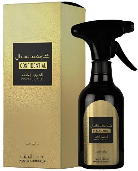 תרסיס מבשם בגדים ובית 450 מ''ל Lattafa Confidential