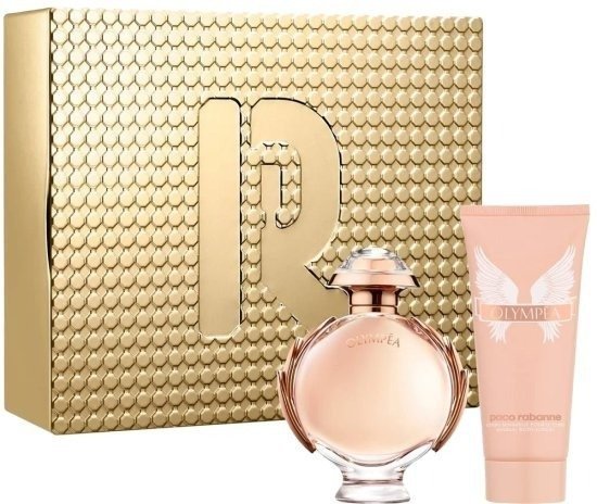 מארז בושם לאישה 80 מ''ל Paco Rabanne Olympea או דה פרפיום‏ E.D.P + קרם גוף 100 מ''ל