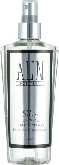 מבשם גוף לגבר 250 מ''ל Alin Silver או דה טואלט E.D.T