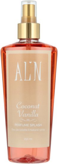 מבשם גוף לאישה 250 מ''ל Alin Coconut Vanilla או דה טואלט E.D.T