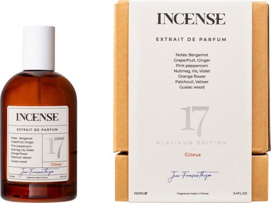 בושם יוניסקס 100 מ''ל Incense No.17 Citrus אקסטרייט דה פרפיום