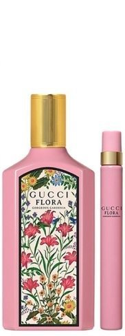 מארז בושם לאישה 100 מ''ל Gucci Flora Gorgeous Gardenia או דה פרפיום E.D.P + בושם 10 מ''ל
