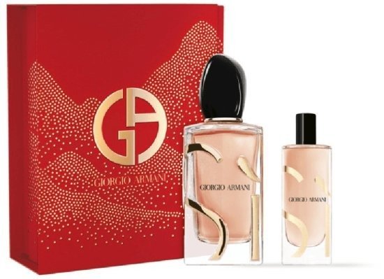 מארז בושם לאישה 100 מ''ל Giorgio Armani Si Intense או דה פרפיום‏ E.D.P + בושם 15 מ''ל