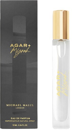 בושם לגבר 10 מ''ל Michael Malul Agar + Myrrh או דה פרפיום E.D.P