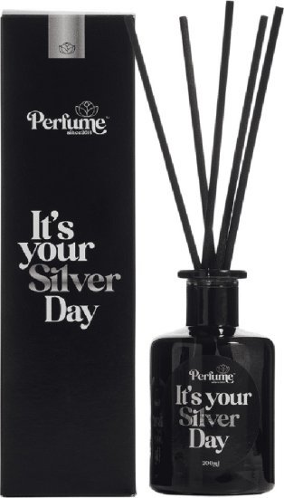 כביסכל - דפיוזר מקלות שחורים Silver - נפח 200 מ''ל