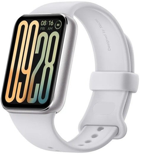 צמיד כושר חכם Xiaomi Smart Band 9 Pro - צבע Moonlight Silver - שנה אחריות יבואן רשמי על-ידי המילטון