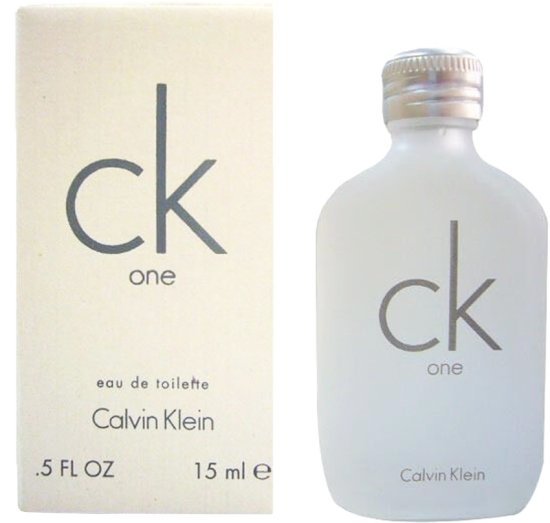 בושם מיניאטורי יוניסקס 15 מ''ל Calvin Klein CK One או דה טואלט E.D.T
