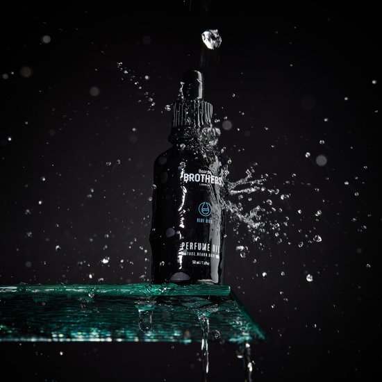 בושם שמן לגבר Beards & Brothers Blue Bird - נפח 50 מ''ל