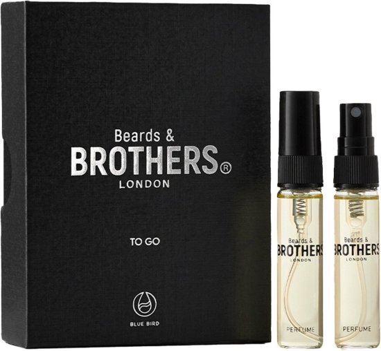 דוגמית בושם לגבר 5x2 מ"ל Beards & Brothers Blue Bird פרפיום