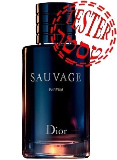 בושם לגבר 100 מ''ל Christian Dior Sauvage פרפיום - טסטר