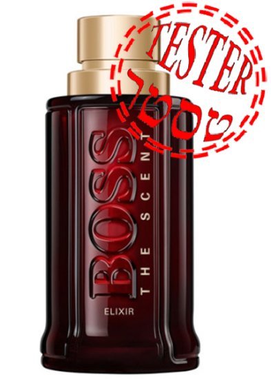בושם לגבר 50 מ''ל Hugo Boss The Scent Elixir Intense פרפיום - טסטר