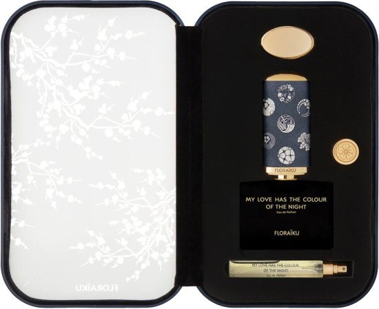 מארז בשמים יוניסקס 50 מ''ל + 10 מ"ל Floraiku My Love Has The Colour Of The Night או דה פרפיום E.D.P