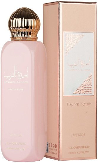 מבשם גוף יוניסקס 150 מ''ל Lattafa Ameerat Al Arab Prive Rose