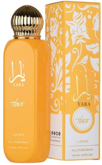 מבשם גוף יוניסקס 150 מ''ל Lattafa Yara Tous