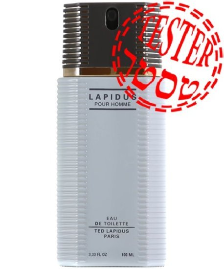 בושם לגבר 100 מ''ל Ted Lapidus Pour Homme או דה טואלט E.D.T - טסטר