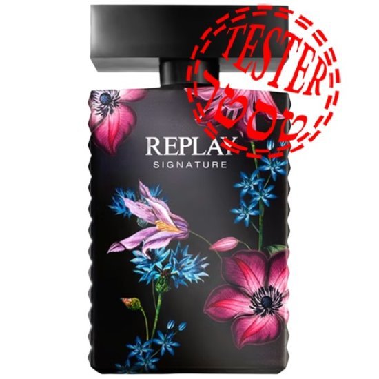 בושם לאישה 100 מ''ל Replay Signature או דה פרפיום E.D.P - טסטר