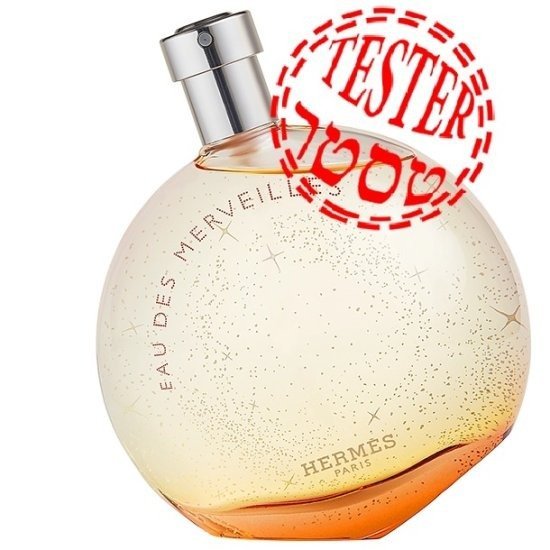 בושם לאישה 100 מ''ל Hermès Eau Des Merveilles או דה טואלט E.D.T - טסטר