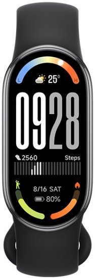 צמיד כושר חכם Xiaomi Smart Band 10 - צבע שחור - שנה אחריות יבואן רשמי על-ידי המילטון