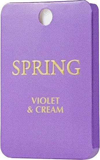 בושם מוקטן לאישה‏ 20 מ''ל Spring TO-GO Violet & Cream או דה פרפיום E.D.P