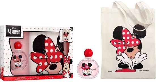 מארז בושם לבנות‏ 50 מ''ל Disney Minnie Mouse או דה טואלט E.D.T + תיק צד