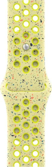 רצועת Nike Sport Band לשעון Apple Watch 42mm צבע Volt Splash - מידה S / M