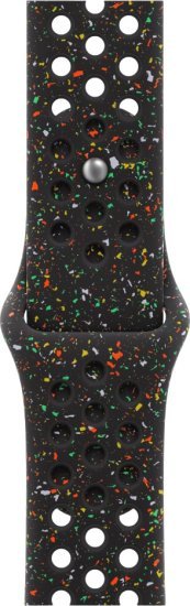 רצועת Nike Sport Band לשעון Apple Watch 42mm צבע Midnight Black - מידה S / M