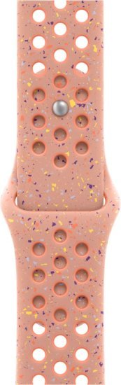 רצועת Nike Sport Band לשעון Apple Watch 42mm צבע Alpenglow Pink - מידה M / L