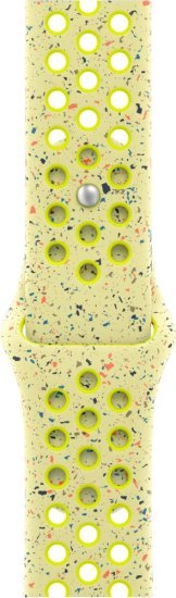 רצועת Nike Sport Band לשעון Apple Watch 46mm צבע Volt Splash - מידה S / M