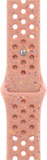 רצועת Nike Sport Band לשעון Apple Watch 46mm צבע Alpenglow Pink - מידה M / L