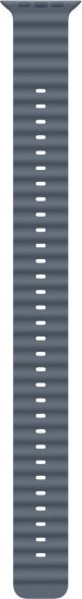 הארכה לרצועת Ocean Band לשעון Apple Watch 49mm צבע Anchor Blue - Natural Titanium Finish - מידה One Size - הארכה בלבד