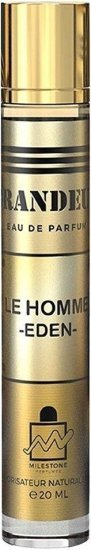 בושם מוקטן לגבר‏ 20 מ''ל Milestone Grandeur Le Homme Eden או דה פרפיום E.D.P