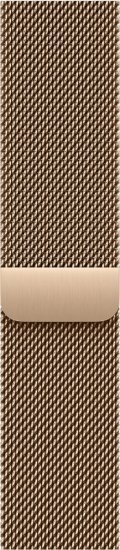 רצועת Milanese Loop לשעון Apple Watch 46mm צבע Gold - מידה M / L