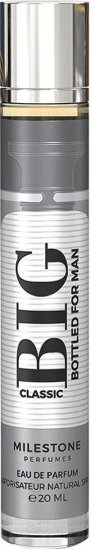 בושם מוקטן לגבר‏ 20 מ''ל Milestone Big Classic Bottled או דה פרפיום E.D.P