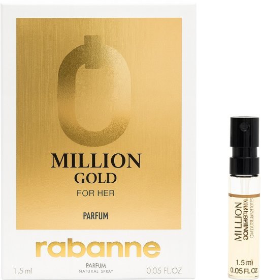 דוגמית בושם לאישה 1.5 מ''ל Paco Rabanne Million Gold פרפיום