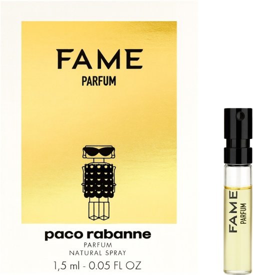 דוגמית בושם לאישה 1.5 מ''ל Paco Rabanne Fame פרפיום