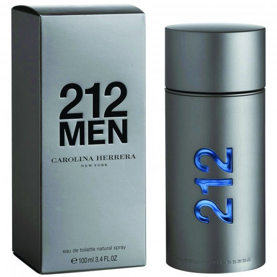 בושם לגבר 100 מ''ל Carolina Herrera 212 או דה טואלט E.D.T