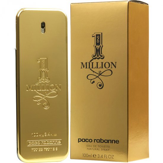 בושם לגבר 100 מ''ל Paco Rabanne 1 Million או דה טואלט E.D.T