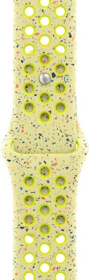 מציאון ועודפים - רצועת Nike Sport Band לשעון Apple Watch 42mm צבע Volt Splash - מידה S / M