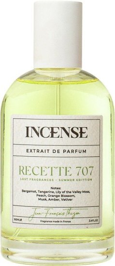 בושם יוניסקס 100 מ''ל Incense No.707 Recette אקסטרייט דה פרפיום - מהדורת קיץ