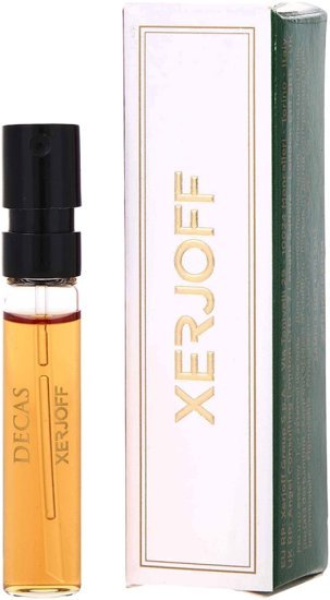 דוגמית בושם יוניסקס 2 מ''ל Xerjoff XJ 1861 Decas או דה פרפיום E.D.P