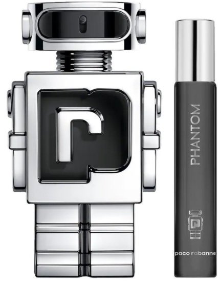 מארז בושם לגבר 100 מ''ל Paco Rabanne Phantom או דה טואלט E.D.T + בושם 10 מ''ל