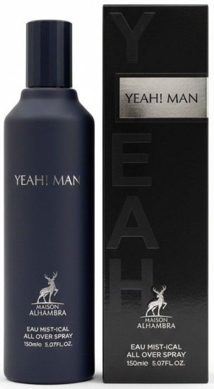 מבשם גוף לגבר 150 מ''ל Maison Alhambra Yeah!