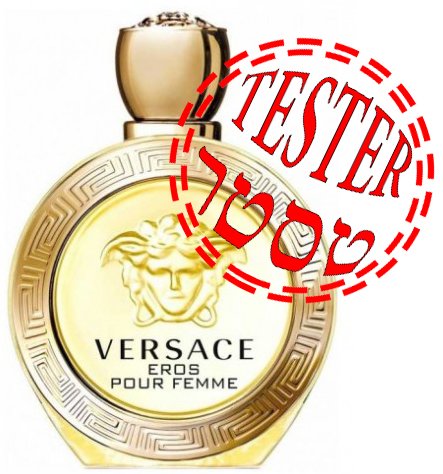 בושם לאישה 100 מ''ל Versace Eros Pour Femme או דה טואלט E.D.T - טסטר