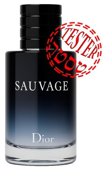 בושם לגבר 100 מ''ל Christian Dior Sauvage או דה טואלט E.D.T - טסטר