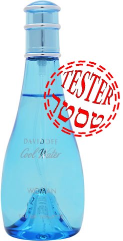 בושם לאישה 100 מ''ל Davidoff Cool Water או דה טואלט - טסטר