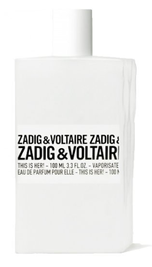 בושם לאישה 100 מ''ל Zadig & Voltaire This Is Her או דה פרפיום E.D.P